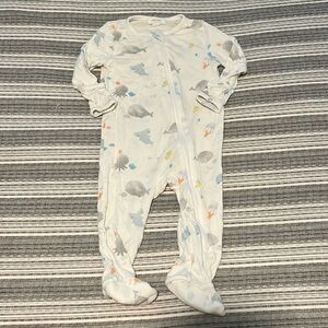 Angel Dear Underwater Footie Pajamas 3-6 Months